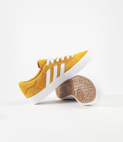 Adidas Matchbreak Super Shoes - Tactile Yellow / White / Gold Metallic