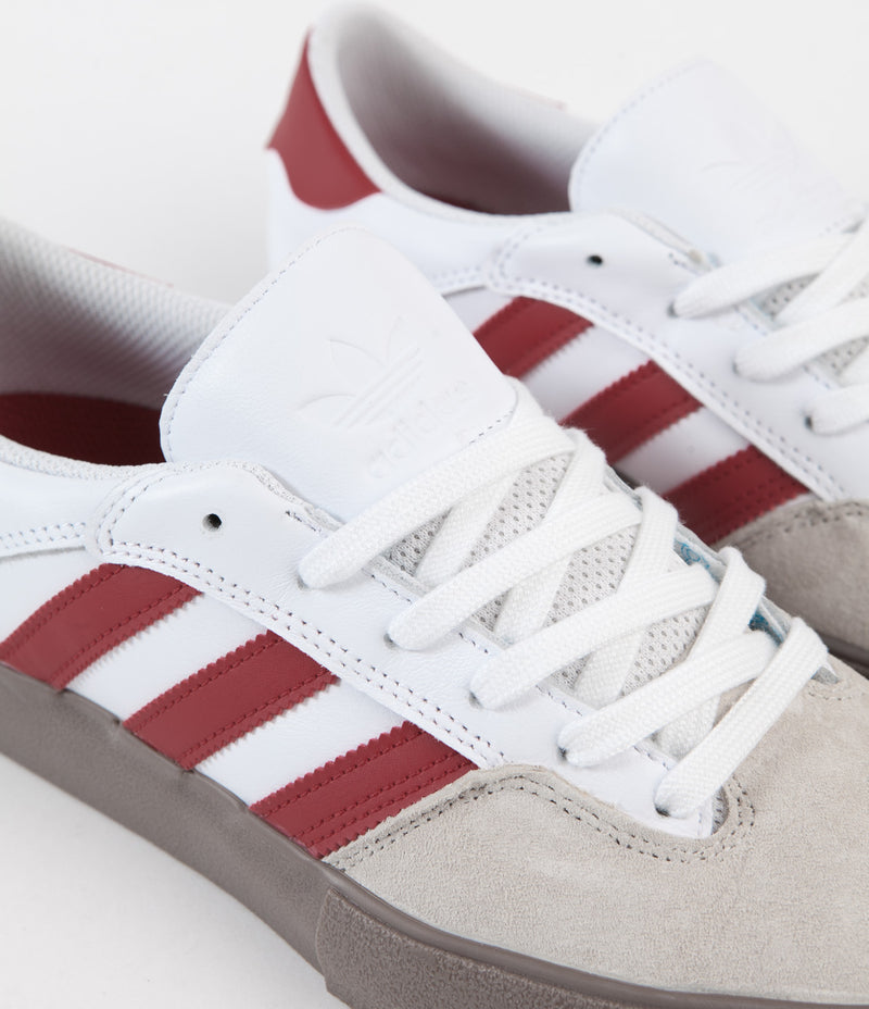 Adidas Matchbreak Super Shoes - White / Power Red / Gum | Flatspot
