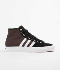 Adidas Matchcourt High RX Shoes - Core Black / White / Brown