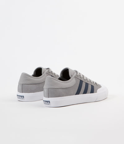 Adidas Matchcourt Shoes - Solid Grey / Collegiate Navy / White