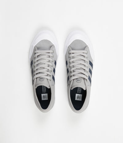 Adidas Matchcourt Shoes - Solid Grey / Collegiate Navy / White