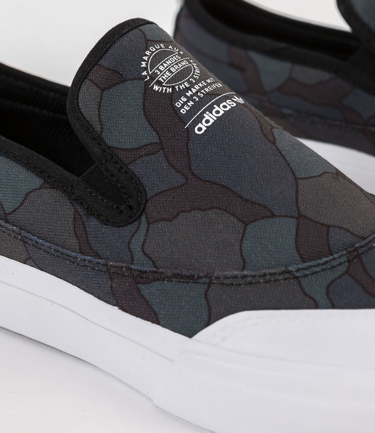 Adidas Matchcourt Slip On Shoes Core Black Flatspot