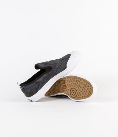Adidas Matchcourt Slip On Shoes - Core Black