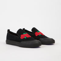 Adidas Matchcourt Slip On Shoes - Core Black / Scarlet / Light Purple thumbnail