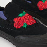 Adidas Matchcourt Slip On Shoes Core Black Scarlet Light