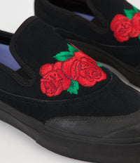 Adidas matchcourt slip on all black on sale
