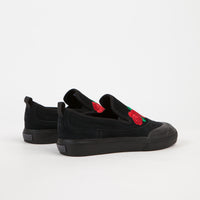 Adidas Matchcourt Slip On Shoes Core Black Scarlet Light Purple Flatspot
