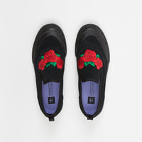 Adidas Matchcourt Slip On Shoes Core Black Scarlet Light Purple Flatspot