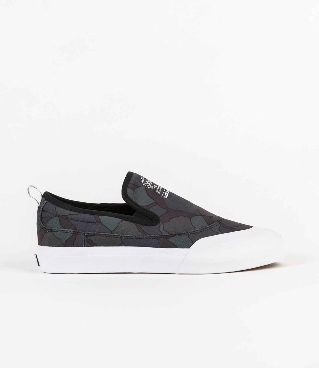 Adidas Matchcourt Slip On Shoes Core Black Flatspot