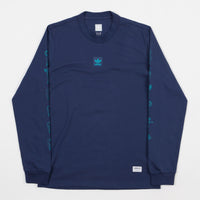 Adidas Mesh Long Sleeve Jersey - Noble Indigo thumbnail