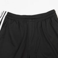 Adidas Mesh Shorts - Black / White / Pulse Lime thumbnail