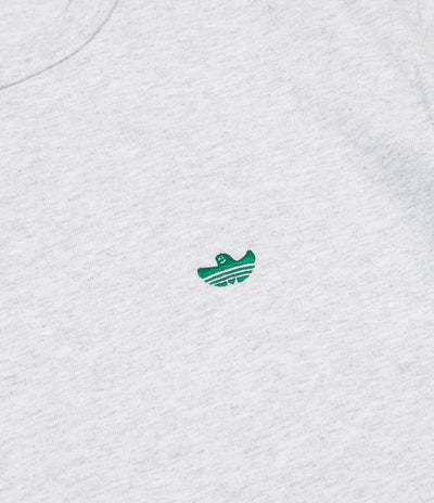Adidas Mini Shmoo T-Shirt - Light Grey Heather / Bold Green
