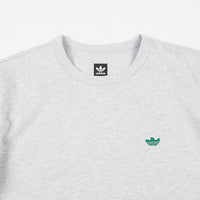 Adidas Mini Shmoo T-Shirt - Light Grey Heather / Bold Green thumbnail