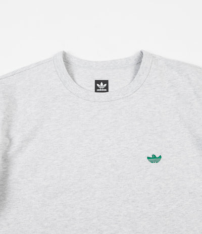 Adidas Mini Shmoo T-Shirt - Light Grey Heather / Bold Green