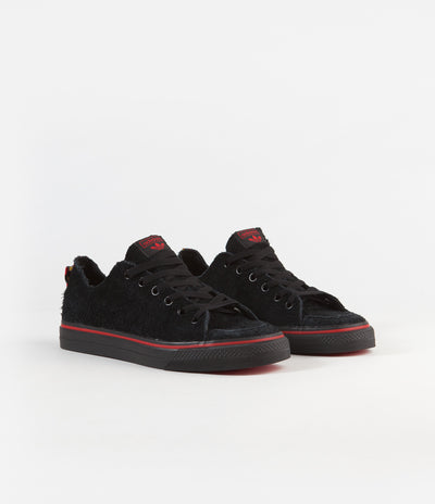 Adidas Nizza RF 'Na-Kel' Shoes - Core Black / Scarlet / White