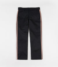 Adidas 'Nora' Chino Pants - Black / Glow Pink