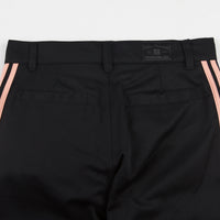 Adidas 'Nora' Chino Pants - Black / Glow Pink thumbnail