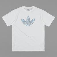 Adidas Nora Graphic T-Shirt - White / Sonic Aqua thumbnail