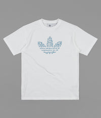 Adidas Nora Graphic T-Shirt - White / Sonic Aqua