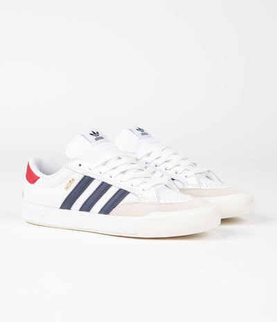 Adidas Nora Shoes - FTWR White / Shadow Navy / Scarlet