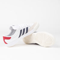 Adidas Nora Shoes - FTWR White / Shadow Navy / Scarlet thumbnail