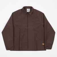 Adidas Outer Station Jacket - Brown / Orange Rush thumbnail