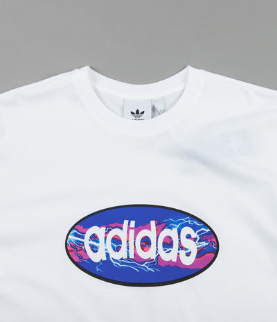 Adidas Oval T-Shirt - White