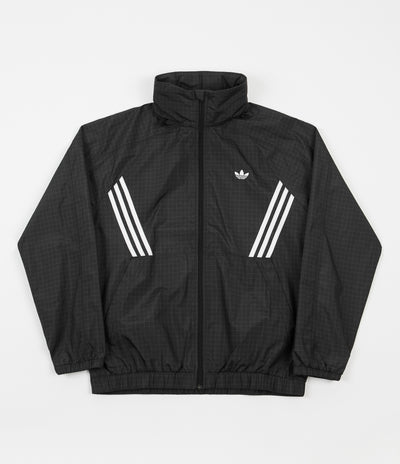 Adidas PB Workshop Windbreaker Jacket - Black / Grey 6 / White
