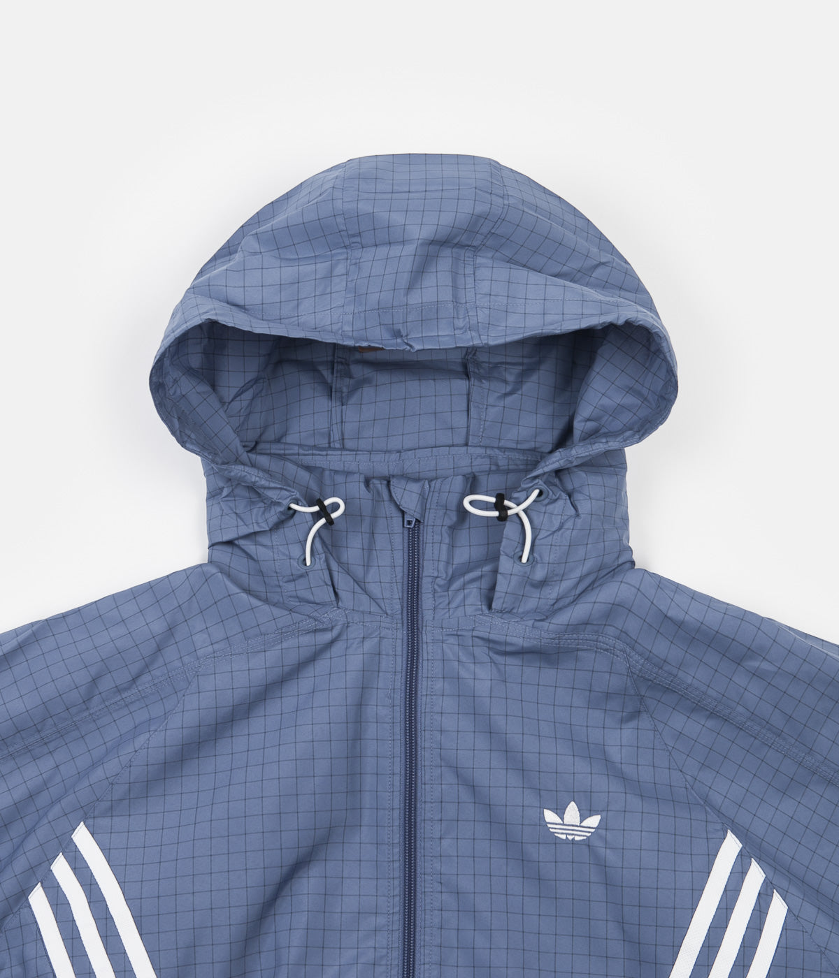 Adidas Workshop Windbreaker Jacket - Crew Blue / Navy / White | Flatspot