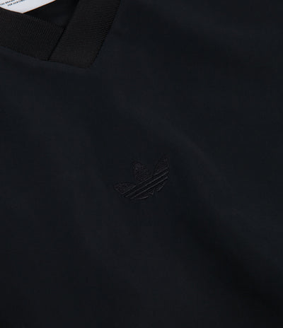 Adidas Pintuck Popover Sweatshirt - Black