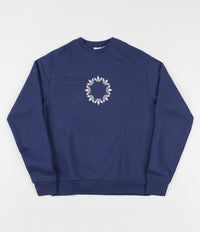 Adidas Pinwheel Crewneck Sweatshirt - Tech Indigo / Grey One