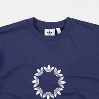 Adidas Pinwheel T-Shirt - Tech Indigo / Off White thumbnail