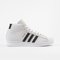 Adidas Pro Model Shoes - White / Core Black / Gold Metallic thumbnail