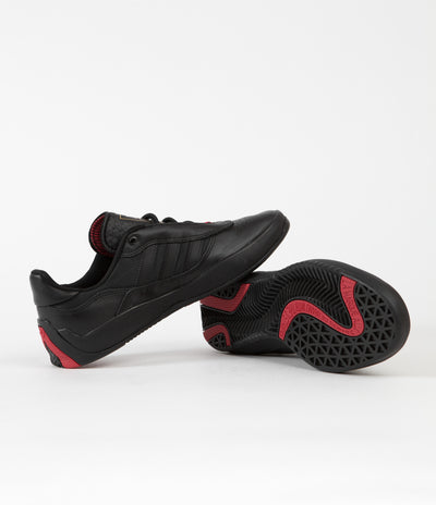 Adidas Puig Shoes - Core Black / Core Black / Scarlet