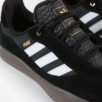Adidas Puig Shoes - Core Black / FTW White / Gum thumbnail