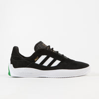 Adidas Puig Shoes - Core Black / White / Vivid Green thumbnail