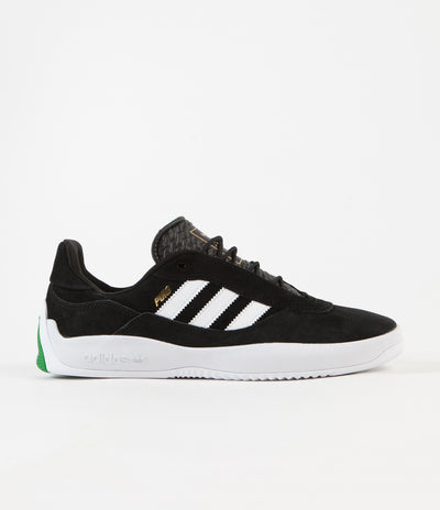 Adidas Puig Shoes - Core Black / White / Vivid Green