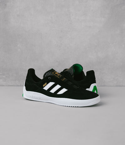 Adidas Puig Shoes - Core Black / White / Vivid Green