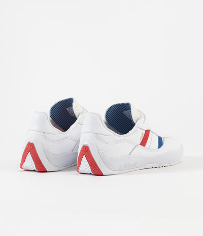 Adidas Puig Shoes - White / Bluebird / Vivid Red