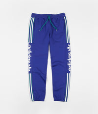 Adidas Quarzo Workshop Sweatpants - Active Blue / White / Active Green