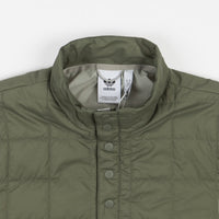 Adidas Quilted Jacket - Legacy Green / Feather Grey thumbnail