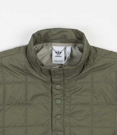 Adidas Quilted Jacket - Legacy Green / Feather Grey