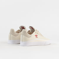 Adidas Sabalo 'Diego Najera' Shoes - Cream White / White / Power Red thumbnail