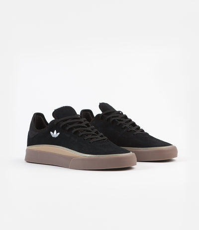 Adidas Sabalo Shoes - Core Black / White / Gum5