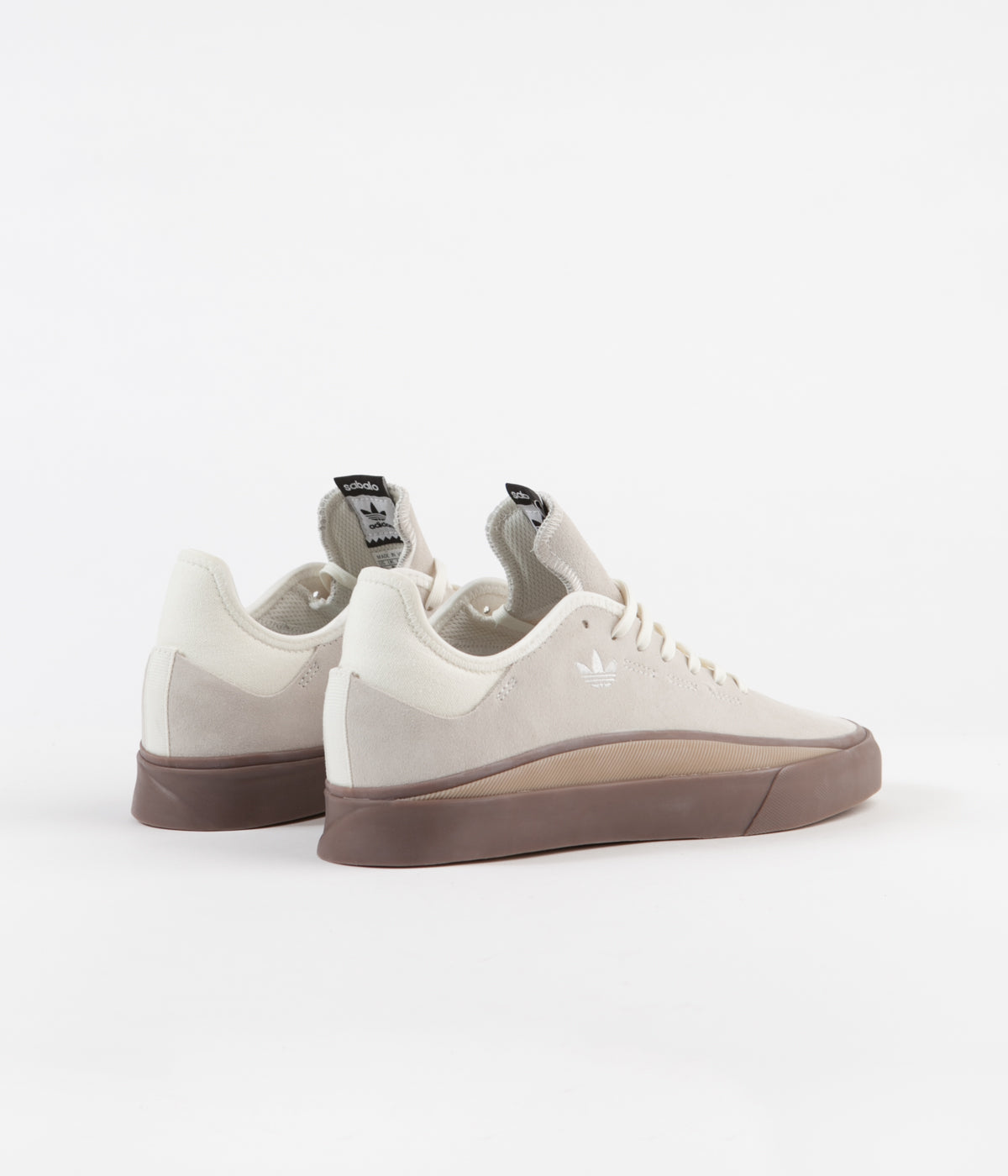 adidas originals sabalo trainers in off white