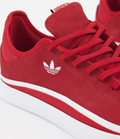 Adidas Sabalo Shoes - Scarlet / White / Scarlet