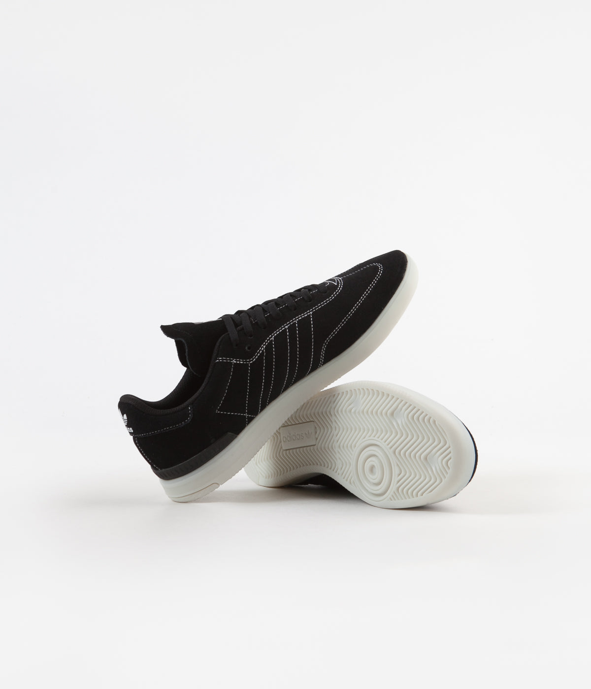 Adidas Samba ADV Gustav TIunnesen Shoes Core Black White Cryst Flatspot