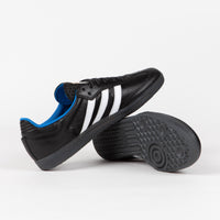 Adidas Gino Iannucci Samba ADV Shoes in Core Black and FTWR White / Bluebird thumbnail