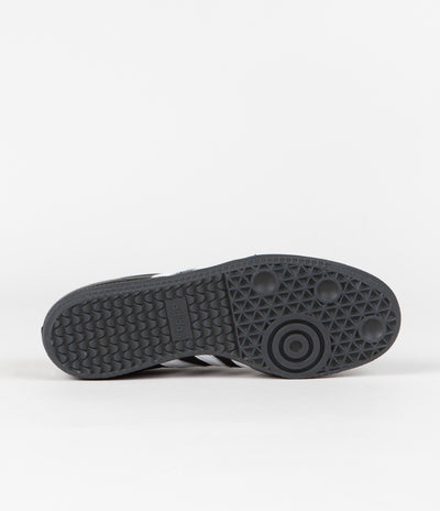 Adidas Gino Iannucci Samba ADV Shoes in Core Black and FTWR White / Bluebird