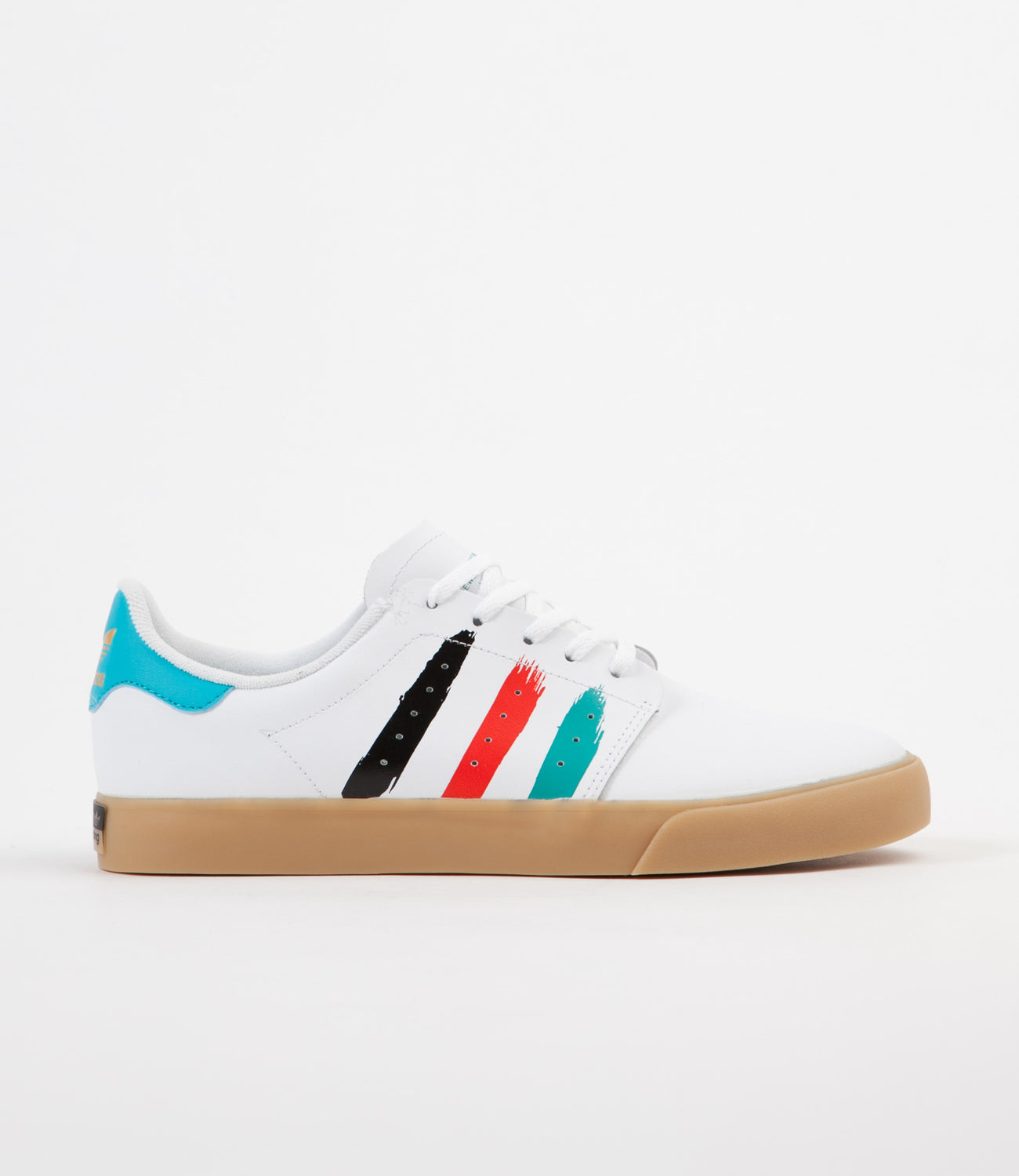Adidas Seeley Court Shoes White Energy Blue Energy Flatspot